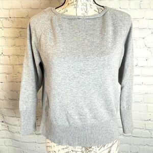 Banana Republic Gray Lightweight Sweater